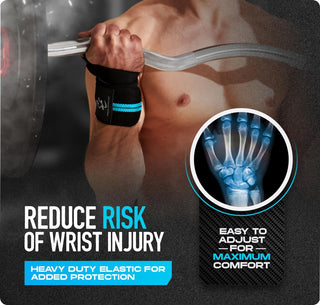 Special Essentials Wrist Straps and Wrist Wraps for Men & Women (2 Pair Bundle)
