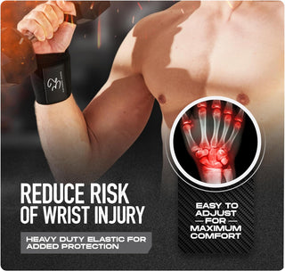 Special Essentials Wrist Straps and Wrist Wraps for Men & Women (2 Pair Bundle)