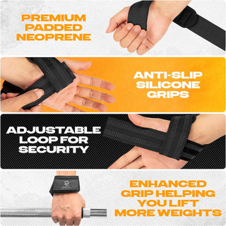 Special Essentials Wrist Straps and Wrist Wraps for Men & Women (2 Pair Bundle)