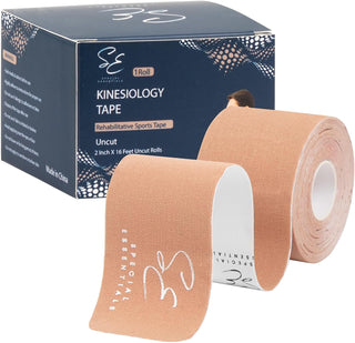 Special Essentials Kinesiology Tape 1 Pack 20 Count, 10” Precut & Uncut Strips