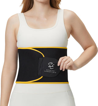 Special Essentials Waist Trimmer for Women & Men Adjustable Sweat Band Waist Trainer