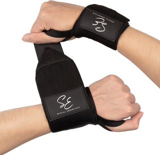 Special Essentials 18" Weightlifting Wrist Wraps for Men & Women Stiff Fit or Flexible Fit
