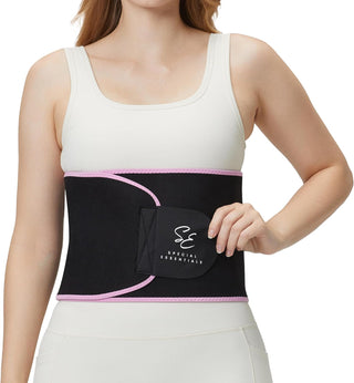 Special Essentials Waist Trimmer for Women & Men Adjustable Sweat Band Waist Trainer