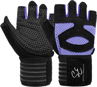 Special Essentials Workout Gloves with Wrist Strap and Non-Slip Padding for Men and Women