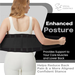 Special Essentials Waist Trainer for Women & Men Adjustable Sweat Band Waist Trimmer
