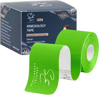Special Essentials Kinesiology Tape 1 Pack 20 Count, 10” Precut & Uncut Strips