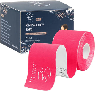 Special Essentials Kinesiology Tape 1 Pack 20 Count, 10” Precut & Uncut Strips