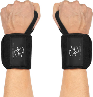 Special Essentials 18" Weightlifting Wrist Wraps for Men & Women Stiff Fit or Flexible Fit
