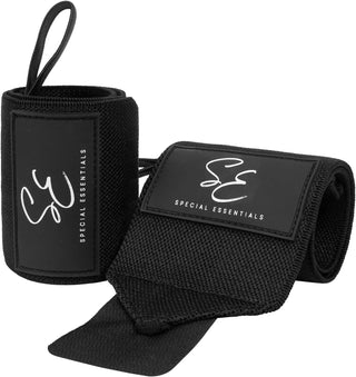 Special Essentials 18" Weightlifting Wrist Wraps for Men & Women Stiff Fit or Flexible Fit