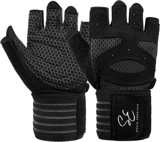 Special Essentials Workout Gloves with Wrist Strap and Non-Slip Padding for Men and Women