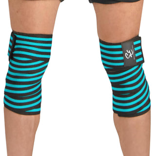 Special Essentials 2 Pack Knee Wraps with Strap for Men & Women 72 Inches