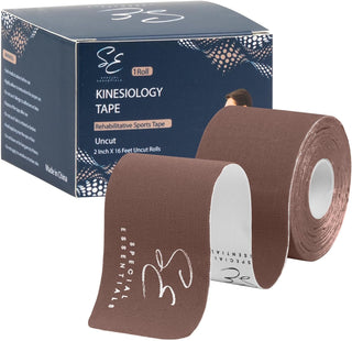 Special Essentials Kinesiology Tape 1 Pack 20 Count, 10” Precut & Uncut Strips