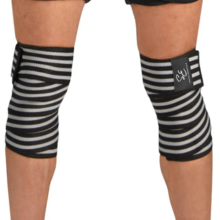 Special Essentials 2 Pack Knee Wraps with Strap for Men & Women 72 Inches