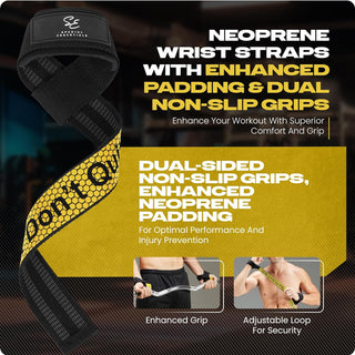 Special Essentials Wrist Straps Two-Sided Anti Slip Silicone Grip for Men and Women