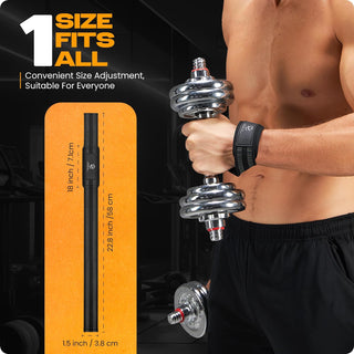 Special Essentials Wrist Straps with Anti Slip Silicone Grip for Men and Women