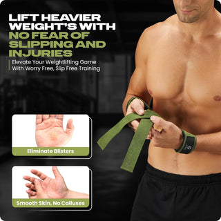 Special Essentials Wrist Straps Adjustable Gym Lifting Straps for Weightlifting for Men and Women