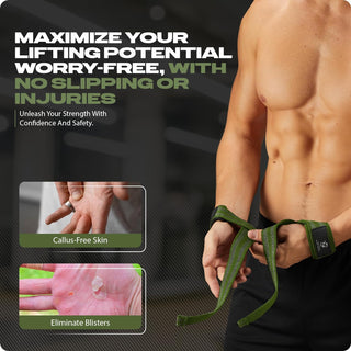 Special Essentials Wrist Straps with Anti Slip Silicone Grip for Men and Women