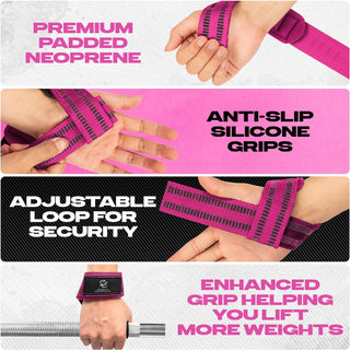 Special Essentials Wrist Straps with Anti Slip Silicone Grip for Men and Women