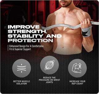 Special Essentials 18" Weightlifting Wrist Wraps for Men & Women Stiff Fit or Flexible Fit