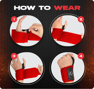 Special Essentials 18" Weightlifting Wrist Wraps for Men & Women Stiff Fit or Flexible Fit