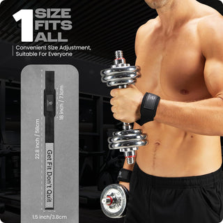 Special Essentials Wrist Straps Two-Sided Anti Slip Silicone Grip for Men and Women