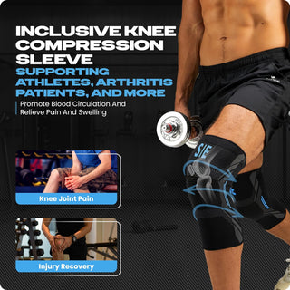 Special Essentials Knee Brace for Men and Women - 2 Pack Knee Compression Sleeve