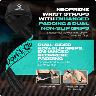 Special Essentials Wrist Straps Two-Sided Anti Slip Silicone Grip for Men and Women