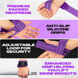 Special Essentials Wrist Straps with Anti Slip Silicone Grip for Men and Women