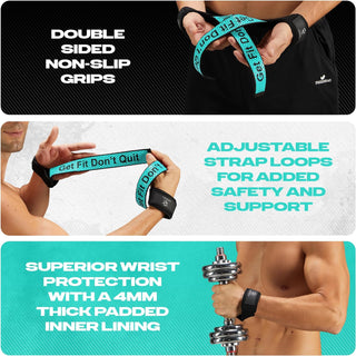 Special Essentials Wrist Straps Two-Sided Anti Slip Silicone Grip for Men and Women