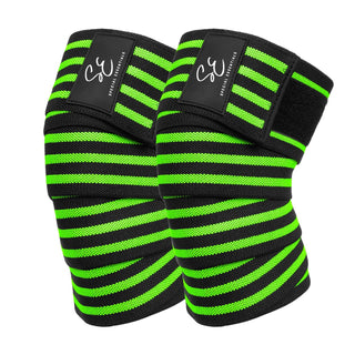 Special Essentials 2 Pack Knee Wraps with Strap for Men & Women 72 Inches
