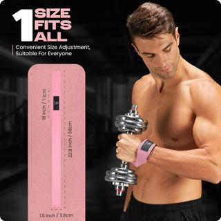 Special Essentials Wrist Straps Adjustable Gym Lifting Straps for Weightlifting for Men and Women