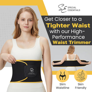 Special Essentials Waist Trimmer for Women & Men Adjustable Sweat Band Waist Trainer