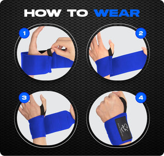 Special Essentials 18" Weightlifting Wrist Wraps for Men & Women Stiff Fit or Flexible Fit