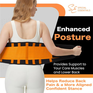 Special Essentials Waist Trainer for Women & Men Adjustable Sweat Band Waist Trimmer