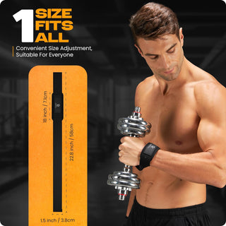 Special Essentials Wrist Straps Adjustable Gym Lifting Straps for Weightlifting for Men and Women