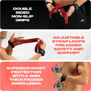 Special Essentials Wrist Straps Two-Sided Anti Slip Silicone Grip for Men and Women