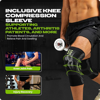 Special Essentials Knee Brace for Men and Women - 2 Pack Knee Compression Sleeve