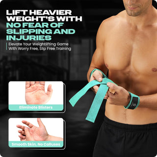 Special Essentials Wrist Straps Adjustable Gym Lifting Straps for Weightlifting for Men and Women