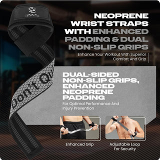 Special Essentials Wrist Straps Two-Sided Anti Slip Silicone Grip for Men and Women