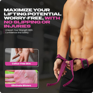 Special Essentials Wrist Straps with Anti Slip Silicone Grip for Men and Women