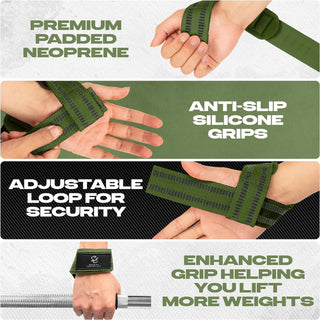 Special Essentials Wrist Straps with Anti Slip Silicone Grip for Men and Women