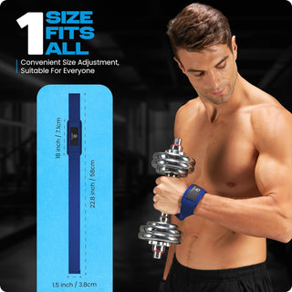 Special Essentials Wrist Straps Adjustable Gym Lifting Straps for Weightlifting for Men and Women