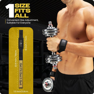 Special Essentials Wrist Straps Two-Sided Anti Slip Silicone Grip for Men and Women