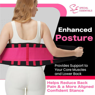 Special Essentials Waist Trainer for Women & Men Adjustable Sweat Band Waist Trimmer