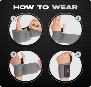 Special Essentials 18" Weightlifting Wrist Wraps for Men & Women Stiff Fit or Flexible Fit