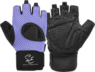 Special Essentials Fingerless Weight Lifting Workout Gloves for Men & Women