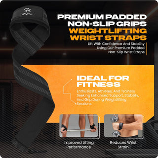 Special Essentials Wrist Straps with Anti Slip Silicone Grip for Men and Women