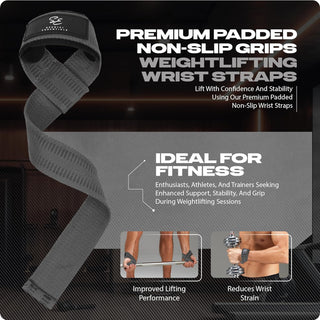 Special Essentials Wrist Straps with Anti Slip Silicone Grip for Men and Women
