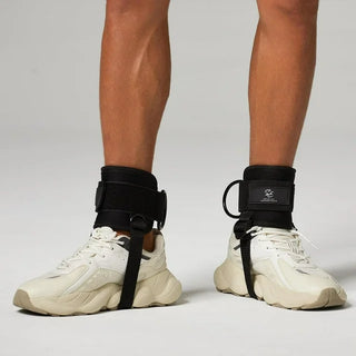 Special Essentials Ankle Cuffs with Adjustable Foot Strap for Cable Machine & Resistance Bands